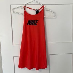 Nike Womens High Neck Running Tank Top